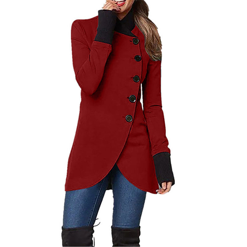 Single-Breasted Tailored Jacket