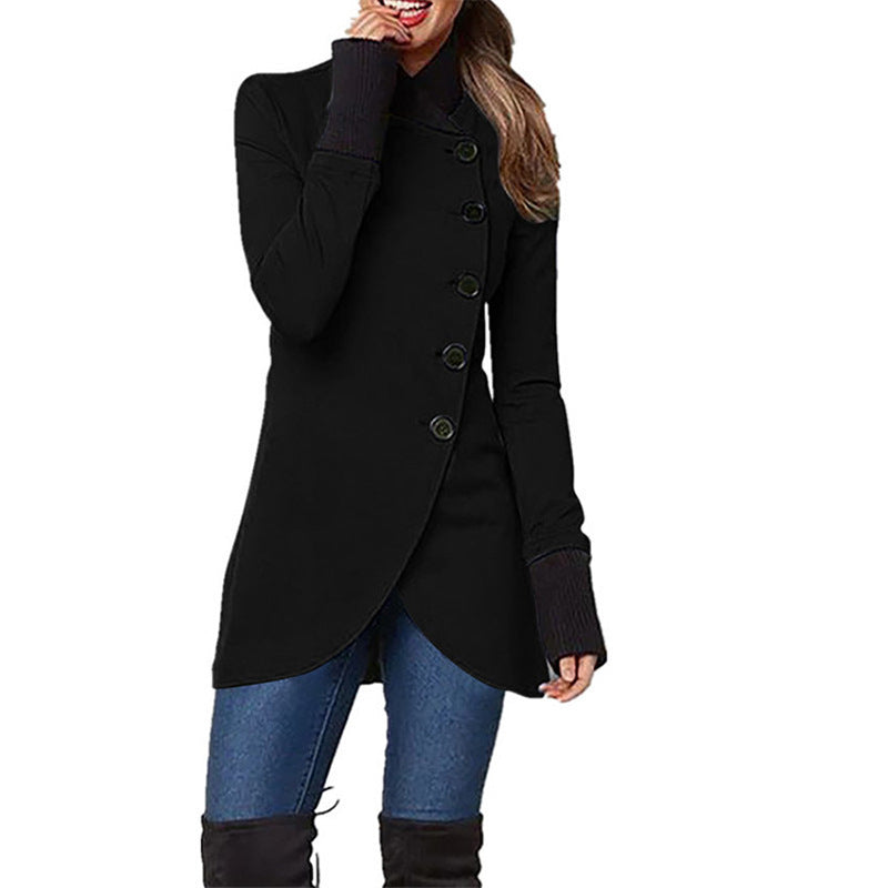 Single-Breasted Tailored Jacket