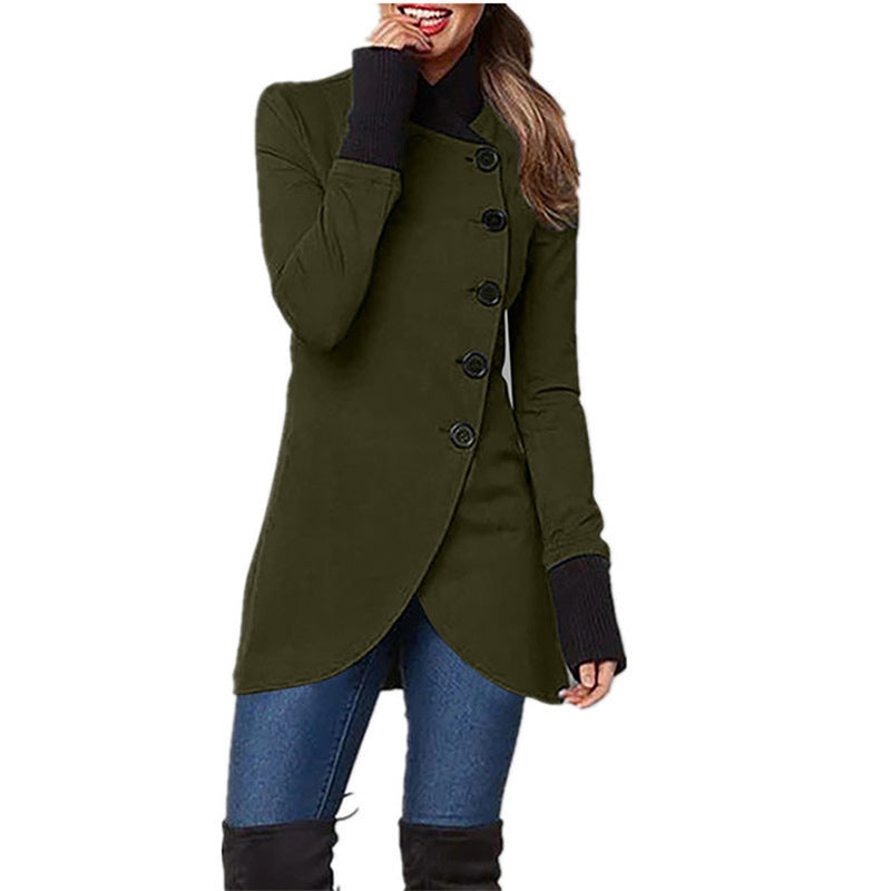 Single-Breasted Tailored Jacket