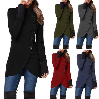 Single-Breasted Tailored Jacket