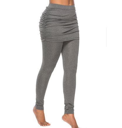 Pleated Skirt Leggings