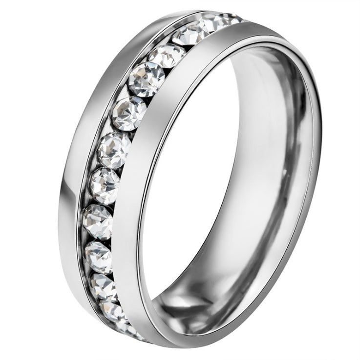 Crystal Band Ring