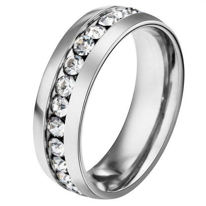 Crystal Band Ring