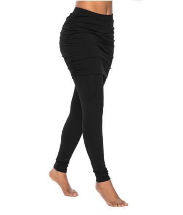 Pleated Skirt Leggings