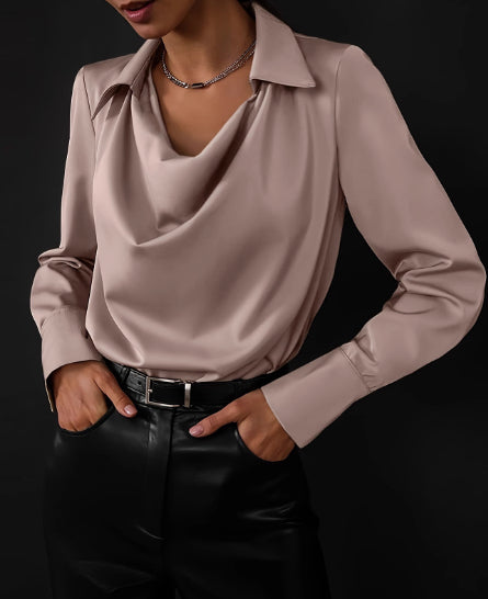 Classic Collared Button-Up Shirt