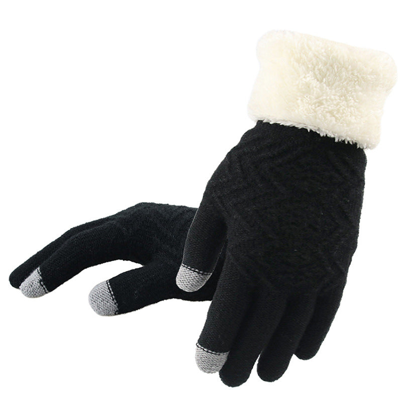 Cozy Knit Winter Gloves