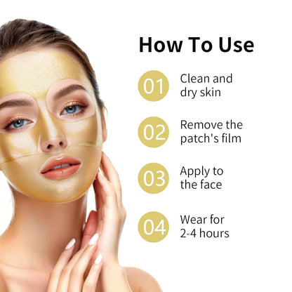 24K Gold Bio Collagen Overnight Hydrating Face Mask (34G x 2)