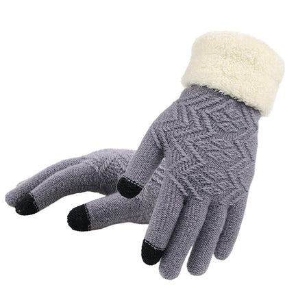 Cozy Knit Winter Gloves
