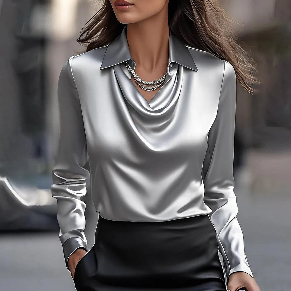 Classic Collared Button-Up Shirt