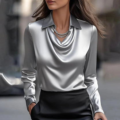 Classic Collared Button-Up Shirt