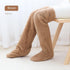Fuzzy Over-the-Knee Lounge Socks