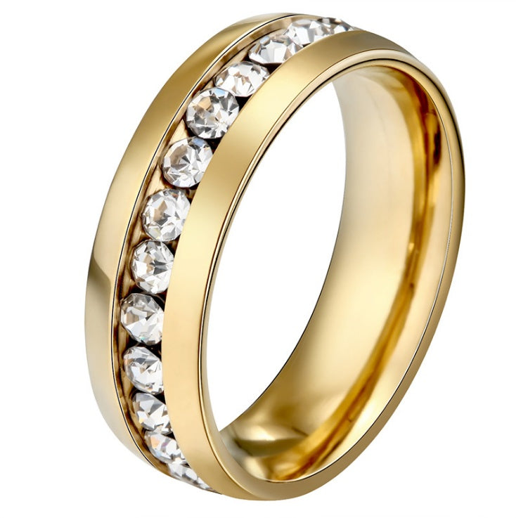 Crystal Band Ring