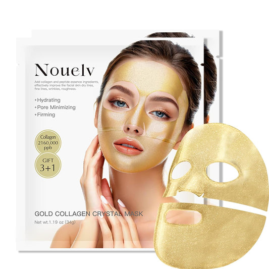 24K Gold Bio Collagen Overnight Hydrating Face Mask (34G x 2)