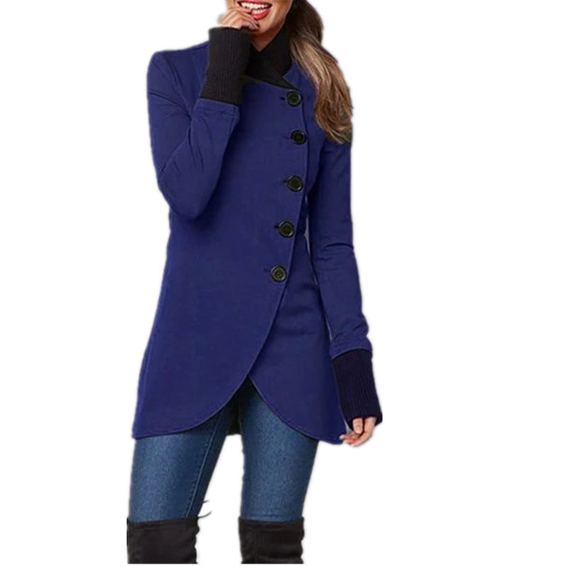 Single-Breasted Tailored Jacket