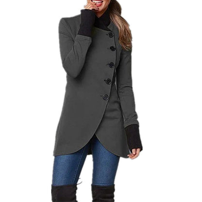Single-Breasted Tailored Jacket