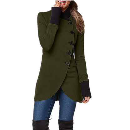 Single-Breasted Tailored Jacket