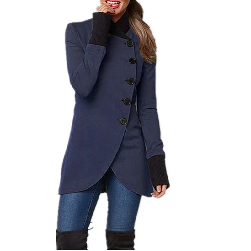 Single-Breasted Tailored Jacket