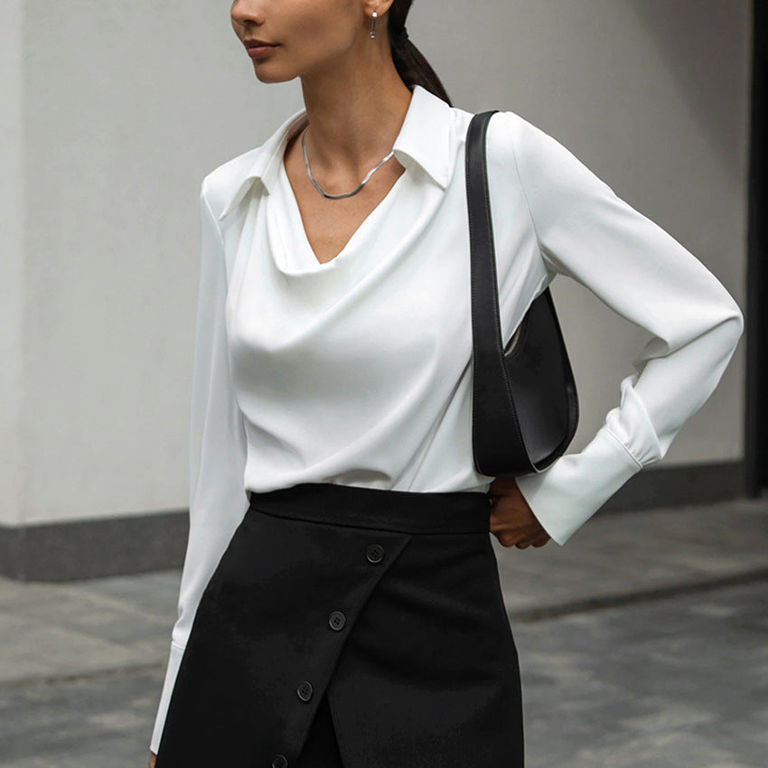 Classic Collared Button-Up Shirt